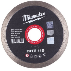 Диск алмазний MILWAUKEE DHTi 115, діаметр 115мм