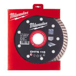 Диск алмазний MILWAUKEE DHTS 115, діаметр 115мм