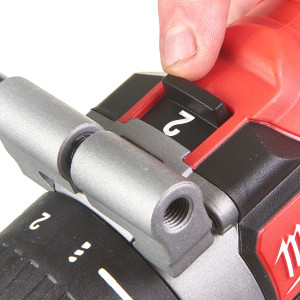Дриль-шуруповерт акумуляторний безщітковий MILWAUKEE, M18 BLDD2-502X, 82Нм (зарядний пристрій М12-18 FС, 2 акумулятори М18 В5 5А