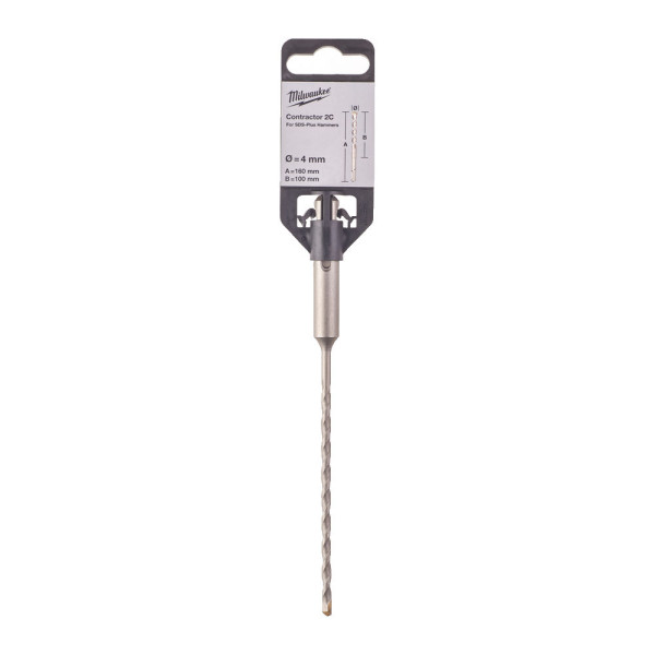 Бур SDS-PLUS Contractor MILWAUKEE діаметр 4x160х100мм