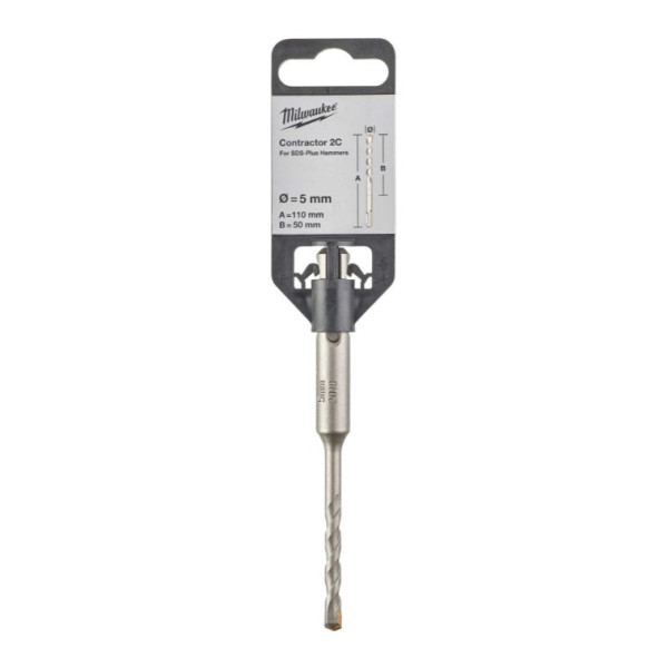 Бур SDS-PLUS Constactor MILWAUKEE діаметр 5x110х50мм