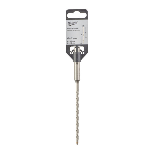 Бур SDS-PLUS Contractor MILWAUKEE діаметр 5x160х100мм