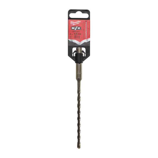 Бур SDS-PLUS M2 MILWAUKEE, діаметр 5,5х160х100мм