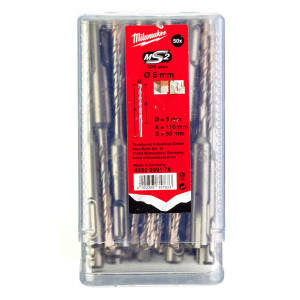 Бур SDS-PLUS M2 MILWAUKEE, діаметр 5,0х110х50мм, (...