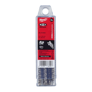 Бур SDS-PLUS MX4 MILWAUKEE, діаметр 6,0х115х50мм, ...