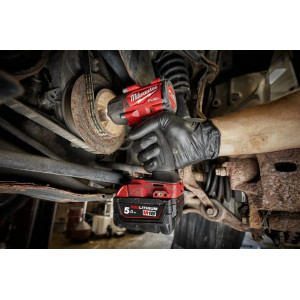 Гайковерт акумуляторний безщітковий 3/8'' MILWAUKEE, М18 FMTIW2F38-0X, 813Нм, з кільцем (каркас, кліпса для реміня, HDкейс)