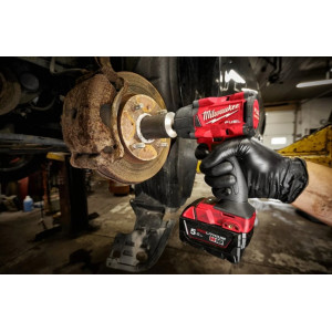 Гайковерт акумуляторний безщітковий 3/8'' MILWAUKEE, М18 FMTIW2F38-0X, 813Нм, з кільцем (каркас, кліпса для реміня, HDкейс)