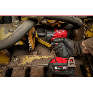 Гайковерт акумуляторний безщітковий 3/8'' MILWAUKEE, М18 FMTIW2F38-0X, 813Нм, з кільцем (каркас, кліпса для реміня, HDкейс)
