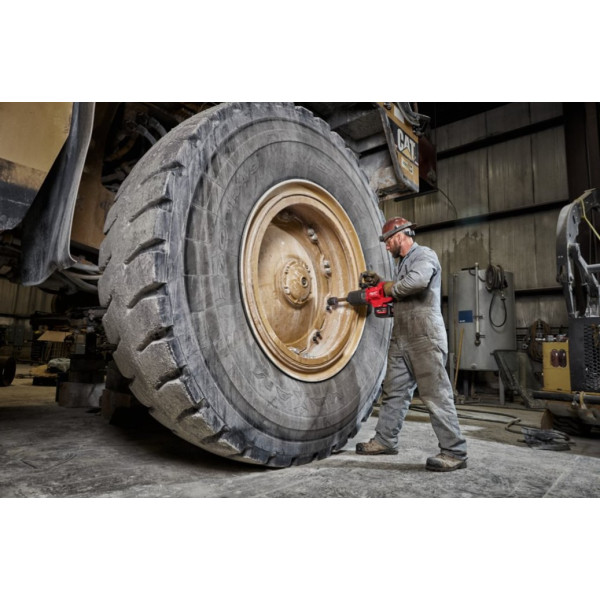 Гайковерт акумуляторний безщітковий 1'' MILWAUKEE, M18 ONEFHIWF1D-0C, 2711Нм, з кільцем (каркас, кейс)