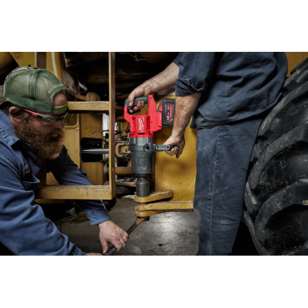 Гайковерт акумуляторний безщітковий 1'' MILWAUKEE, M18 ONEFHIWF1D-0C, 2711Нм, з кільцем (каркас, кейс)