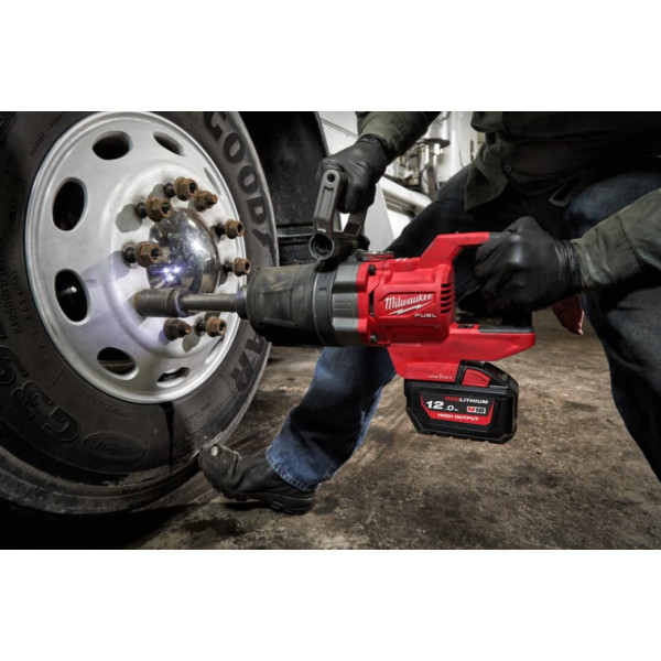 Гайковерт акумуляторний безщітковий 1'' MILWAUKEE, M18 ONEFHIWF1D-0C, 2711Нм, з кільцем (каркас, кейс)