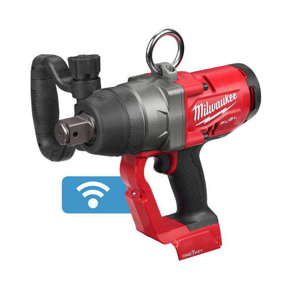 Гайковерт акумуляторний безщітковий 1'' MILWAUKEE, M18 ONEFHIWF1-0X, 2400Нм, з кільцем (каркас, HD кейс)