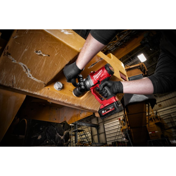 Гайковерт акумуляторний безщітковий 1'' MILWAUKEE, M18 ONEFHIWF1-0X, 2400Нм, з кільцем (каркас, HD кейс)