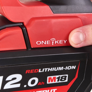 Гайковерт акумуляторний безщітковий 1'' MILWAUKEE, M18 ONEFHIWF1-0X, 2400Нм, з кільцем (каркас, HD кейс)