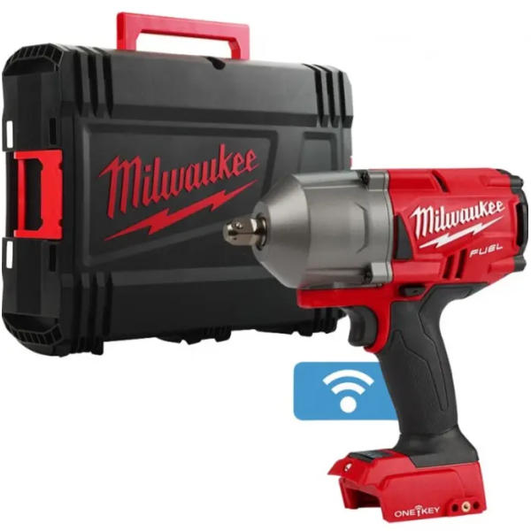 Гайковерт акумуляторний безщітковий 1/2'' MILWAUKEE, M18 ONEFHIWP12-0X, 1491Нм. з піном (каркас, HDкейс)