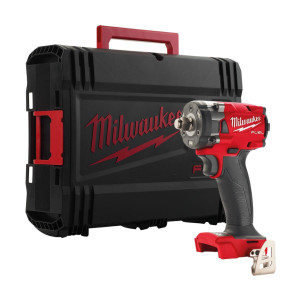 Гайковерт акумуляторний безщітковий 1/2'' MILWAUKEE, M18 FIW2F12-0Х, 339Нм, з кільцем (каркас, кліпса для реміня, HDкейс)