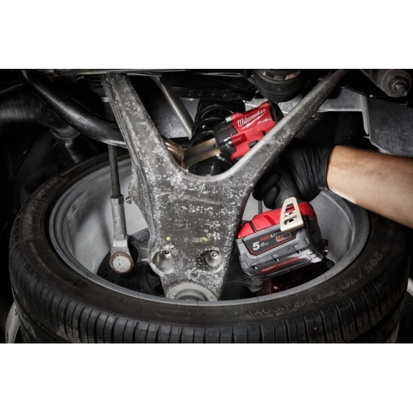 Гайковерт акумуляторний безщітковий 1/2'' MILWAUKEE, M18 FIW2P12-502X, 339Нм, з піном (зарядний пристрій M12-18 FC, 2 акумулятор