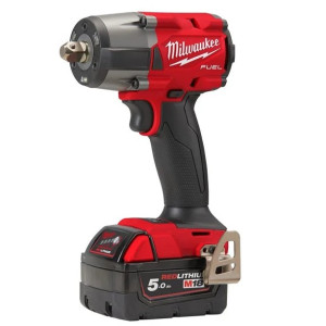 Гайковерт акумуляторний безщітковий 1/2'' MILWAUKEE, M18 FMTIW2P12-502X, 881Нм, з піном (зарядний пристрій M12-18 FC, 2 акумулят