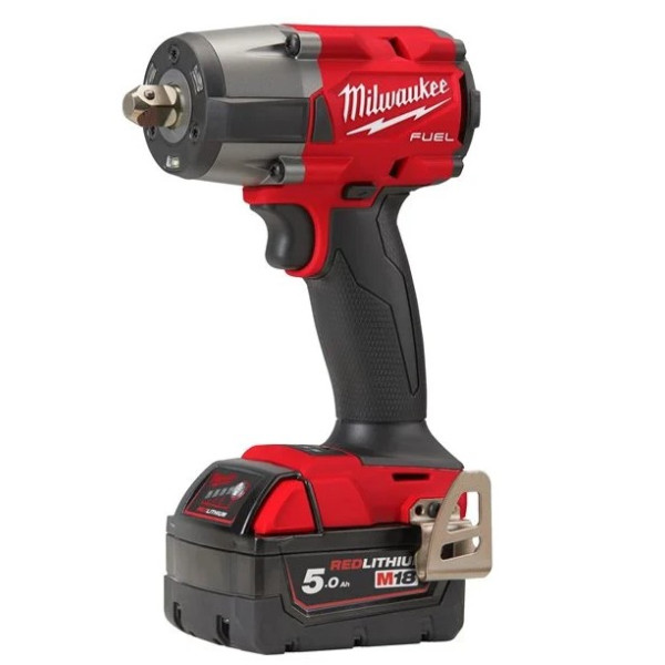 Гайковерт акумуляторний безщітковий 1/2'' MILWAUKEE, M18 FMTIW2P12-502X, 881Нм, з піном (зарядний пристрій M12-18 FC, 2 акумулят