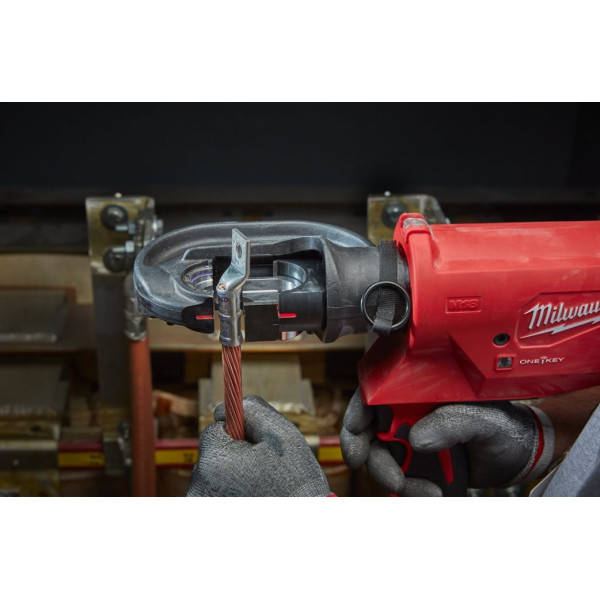 Обтискач гідравлічний акумуляторний для кабелів MILWAUKEE, M18 HCCT109/42-522C (зарядний пристрій М12-18 FС, 1 акумулятор М18 В2 Обтискач гідравлічний акумуляторний для кабелів MILWAUKEE, M18 HCCT109/42-522C (зарядний пристрій М12-18 FС, 1 акумулятор М18 В2