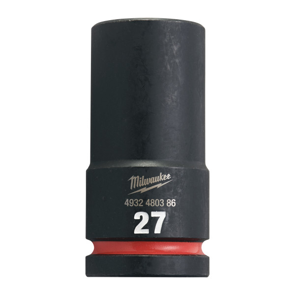 Головка ударна ShW 3/4'' SKT MILWAUKEE подовжена, 27мм Головка ударна ShW 3/4'' SKT MILWAUKEE подовжена, 27мм