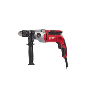 Дриль з ударом двошвидкісний MILWAUKEE, PD2E 24 R, 1020Вт (60Нм) (бічна рукоять, HD кейс)