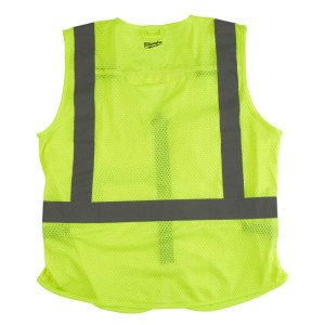 Жилет сигнальний MILWAUKEE жовтий, розмір 2XL/3XL