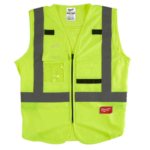 Жилет сигнальний MILWAUKEE жовтий, розмір L/XL
