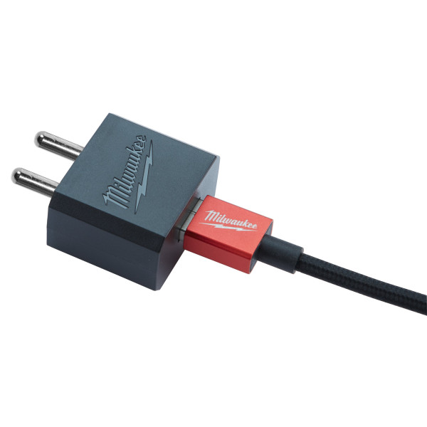 Зарядний пристрій Micro-USB MILWAUKEE, QUSB, 220В Зарядний пристрій Micro-USB MILWAUKEE, QUSB, 220В