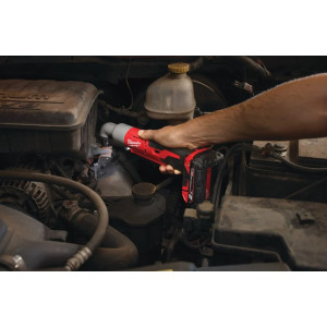 Гвинтокрут кутовий акумуляторний 3/8'' MILWAUKEE, M18 BRAIW-0, 76Нм (каркас, картонне пакування)