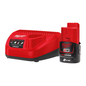 Енергокомплект Li-Ion MILWAUKEE, M12 NRG-201 (заря...
