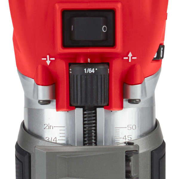 Фрезер кромкувальний акумулятрний MILWAUKEE, M18 FTR8-0X, цанга 6/8мм (насадки для відалення пилу 2шт, накладка 146мм, цанга 1х6
