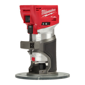 Фрезер кромкувальний акумулятрний MILWAUKEE, M18 FTR8-0X, цанга 6/8мм (насадки для відалення пилу 2шт, накладка 146мм, цанга 1х6