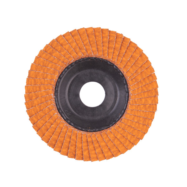 Диск пелюстковий MILWAUKEE SLC50/115G60 CERA TURBO, діаметр 115мм / зерно 60 Диск пелюстковий MILWAUKEE SLC50/115G60 CERA TURBO, діаметр 115мм / зерно 60