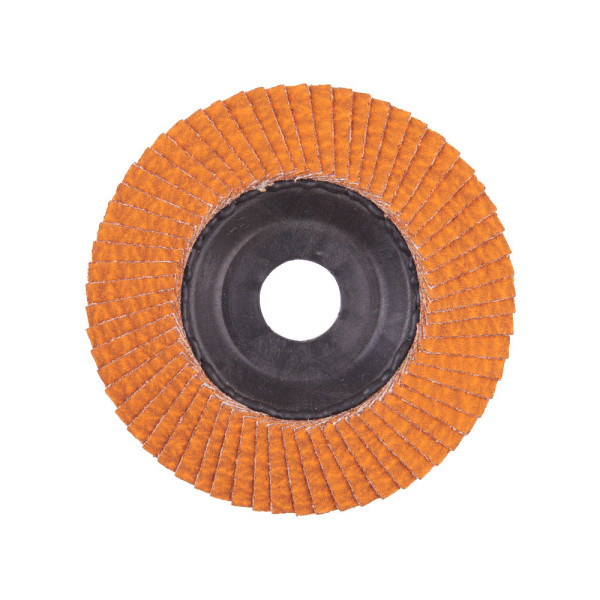 Диск пелюстковий MILWAUKEE SLC50/115G80 CERA TURBO, діаметр 115мм / зерно 80 Диск пелюстковий MILWAUKEE SLC50/115G80 CERA TURBO, діаметр 115мм / зерно 80