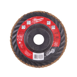 Диск пелюстковий MILWAUKEE SLC50/125G80 CERA TURBO, діаметр 125мм / зерно 80