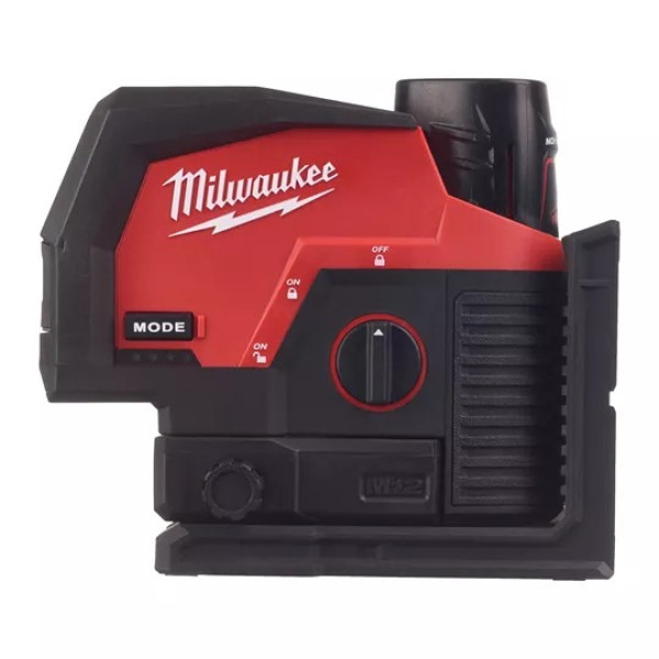 Нівелір лазерний лінійно-точковий акумуляторний MILWAUKEE M12 CLLP-301C (зелений промінь) Нівелір лазерний лінійно-точковий акумуляторний MILWAUKEE M12 CLLP-301C (зелений промінь)