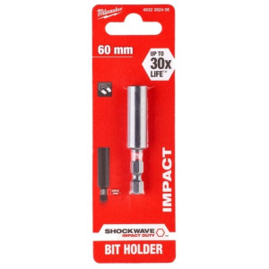 Утримувач для біт магнітний ShW 1/4'' Hex MILWAUKEE, 60мм