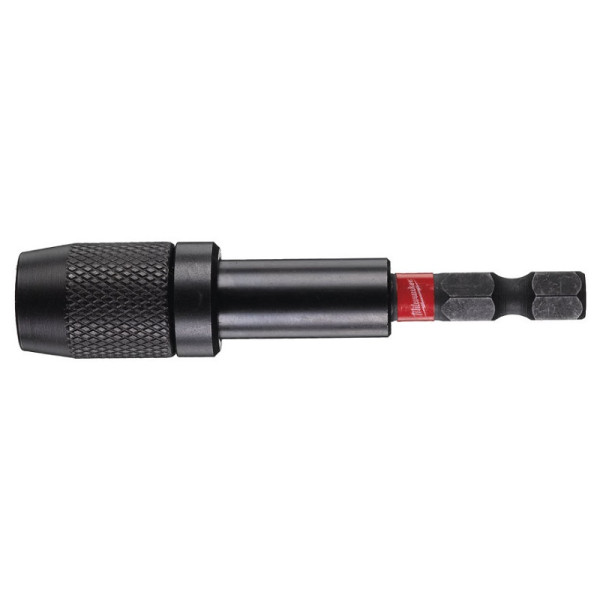 Тримач для біт магнітний ShW 1/4'' Hex MILWAUKEE, з фіксатором, 73мм