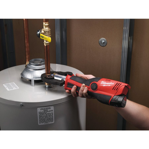 Обтискач гідравлічний акумуляторний для труб MILWAUKEE, M12 HPT-202C V-SET2 (зарядний пристрій С12 С, 2 акумулятори М12 В2 2Аг, Обтискач гідравлічний акумуляторний для труб MILWAUKEE, M12 HPT-202C V-SET2 (зарядний пристрій С12 С, 2 акумулятори М12 В2 2Аг,