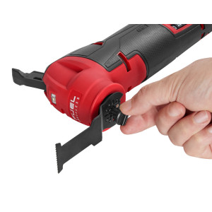 Інструмент багатофунціональний акумуляторний MILWAUKEE, M18 FMT-0X (каркас, універсальне лезо, шліфувальна підошва, шліфувальний