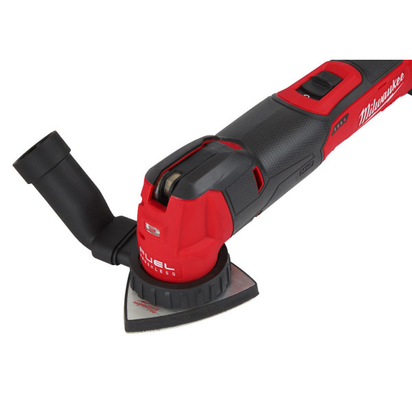 Інструмент багатофунціональний акумуляторний MILWAUKEE, M18 FMT-0X (каркас, універсальне лезо, шліфувальна підошва, шліфувальний Інструмент багатофунціональний акумуляторний MILWAUKEE, M18 FMT-0X (каркас, універсальне лезо, шліфувальна підошва, шліфувальний