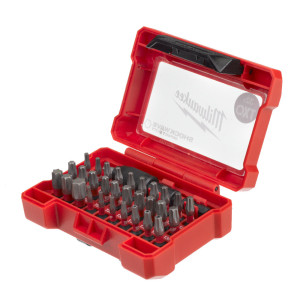 Набір біт SHOCKWAVE MILWAUKEE TORX, (32шт) пластиковий кейс
