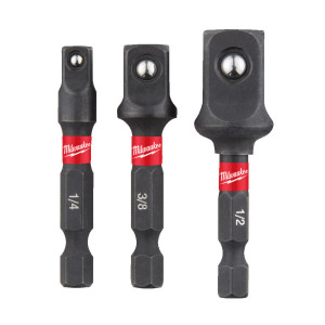 Набір перехідників ShW MILWAUKEE, з 1/4'' Hex на к...