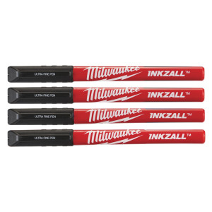 Набір маркерів INKZALL Fine Tip MILWAUKEE, суперто...