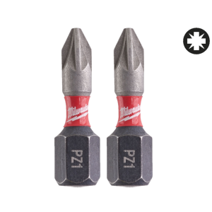 Біта SHOCKWAVE MILWAUKEE, PZ1, 25мм, (2шт) (заміна...