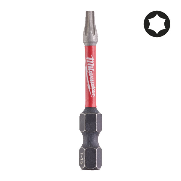 Біта SHOCKWAVE MILWAUKEE, TX15, 50мм Біта SHOCKWAVE MILWAUKEE, TX15, 50мм