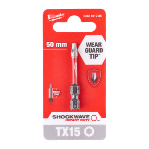 Біта SHOCKWAVE MILWAUKEE, TX15, 50мм