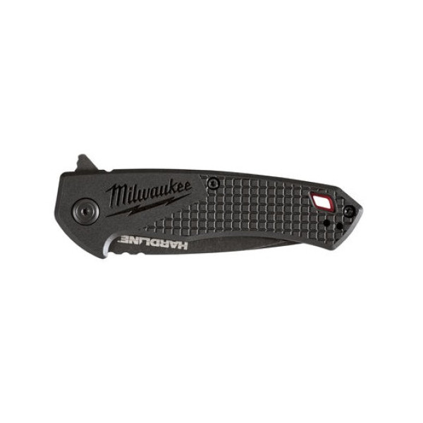 Ніж складний HARDLINE Serrated MILWAUKEE з серейторним лезом 75мм