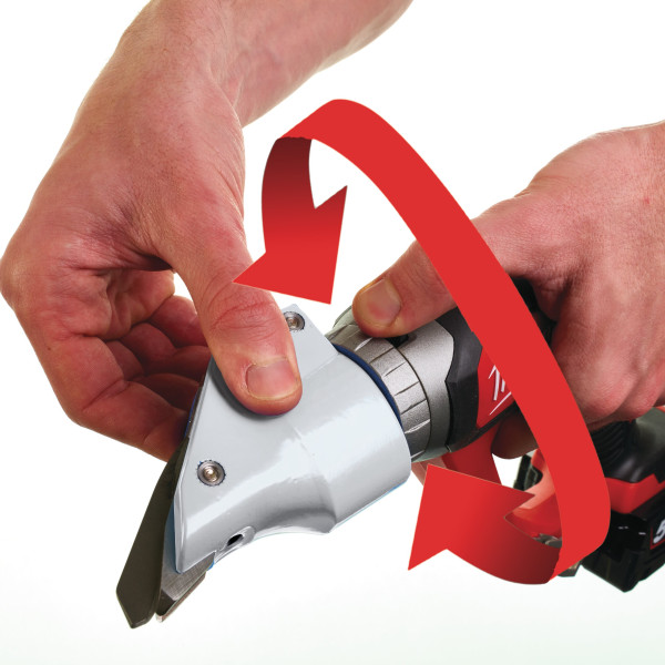Ножиці по металу акумуляторні MILWAUKEE M18 BMS12-0 (каркас)